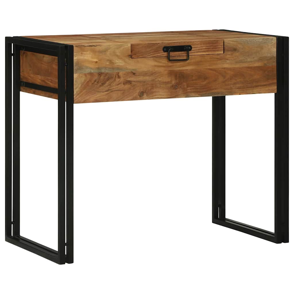 Sovrumsbordsbord Brun 90 x 50 x 75 cm Massivt akaciaträ