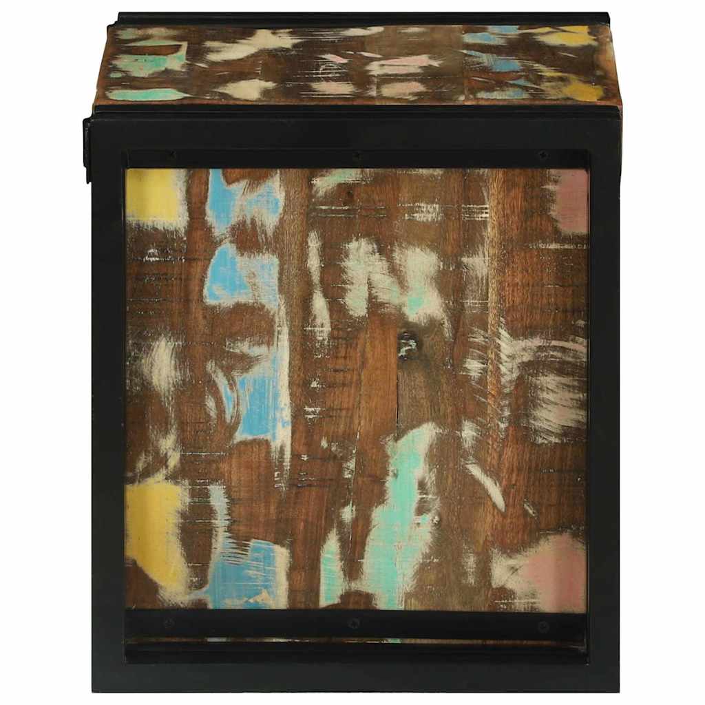 Vinställ 34.5 x 35 x 39 cm Massivt återvunnet trä