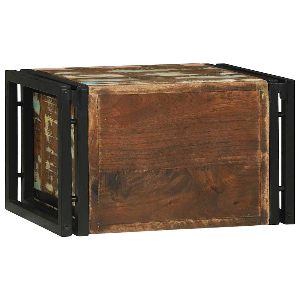 Vinställ 46 x 35 x 27.5 cm Massivt återvunnet trä