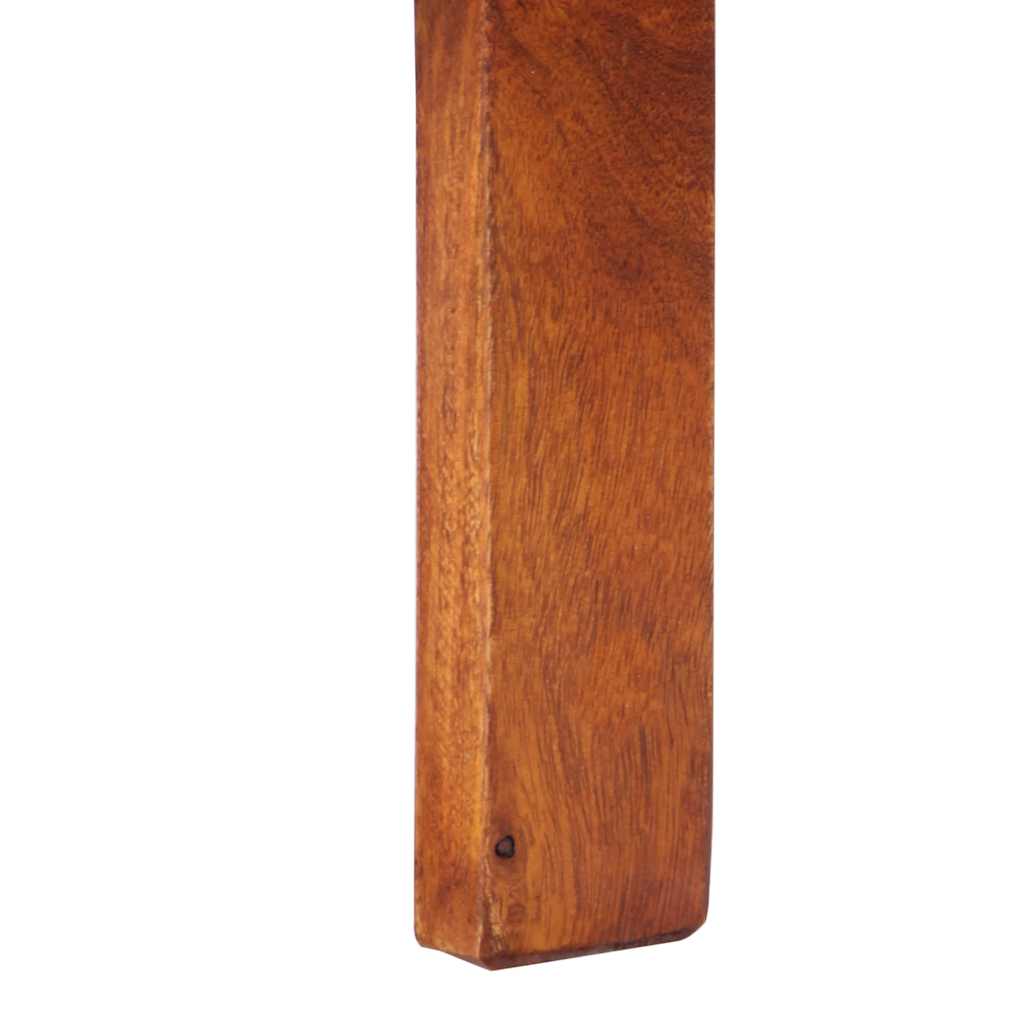 Sängbord 2 st 40x40x36 cm massivt trä akacia