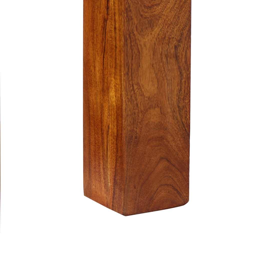 Avlastningsbord Konsollbord Trä 110x35x75 cm massivt akaciaträ