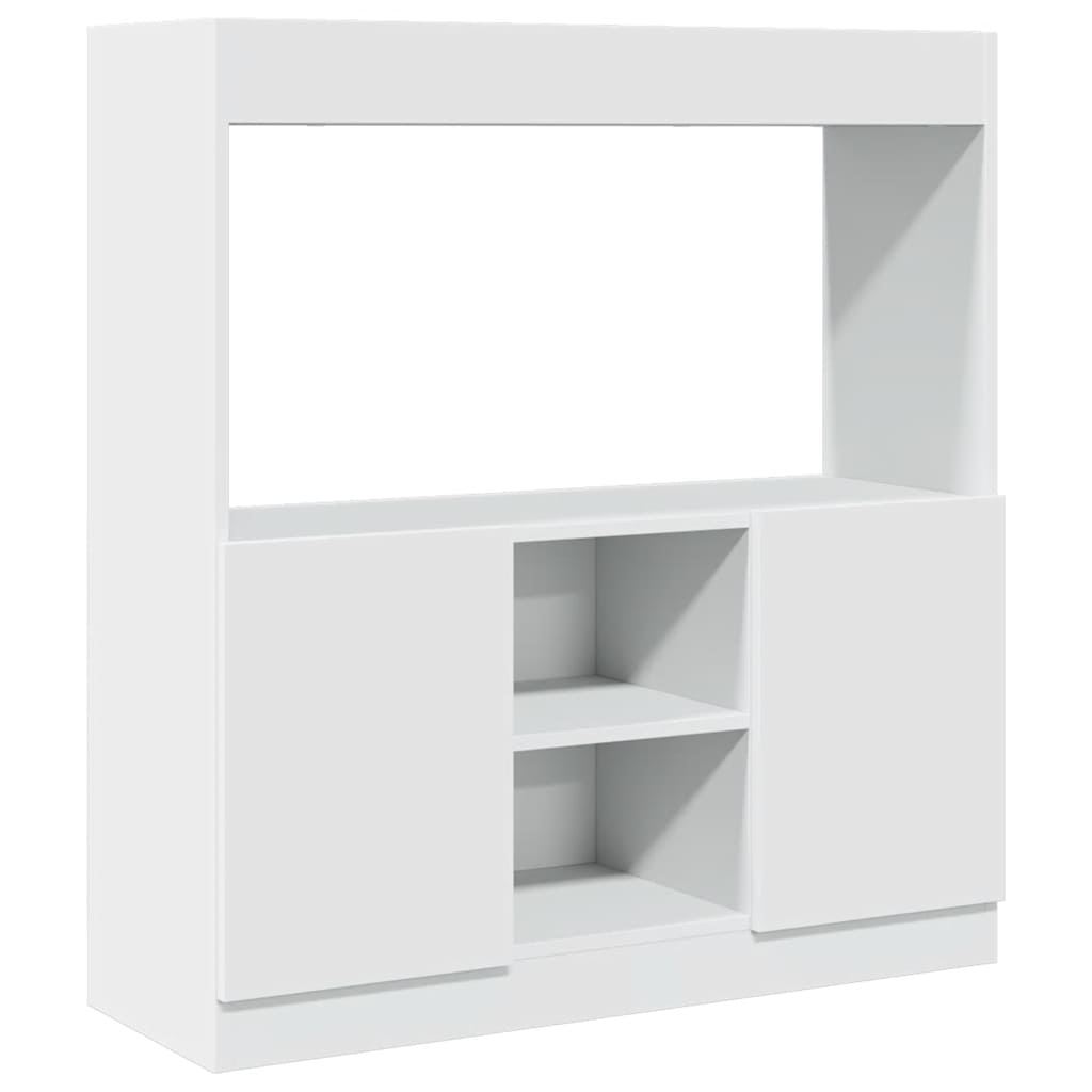 Skåp Vit 92x33x100 cm