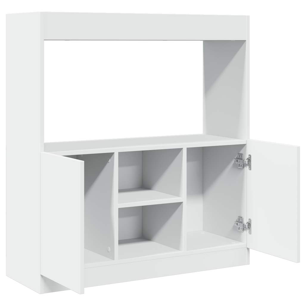 Skåp Vit 92x33x100 cm