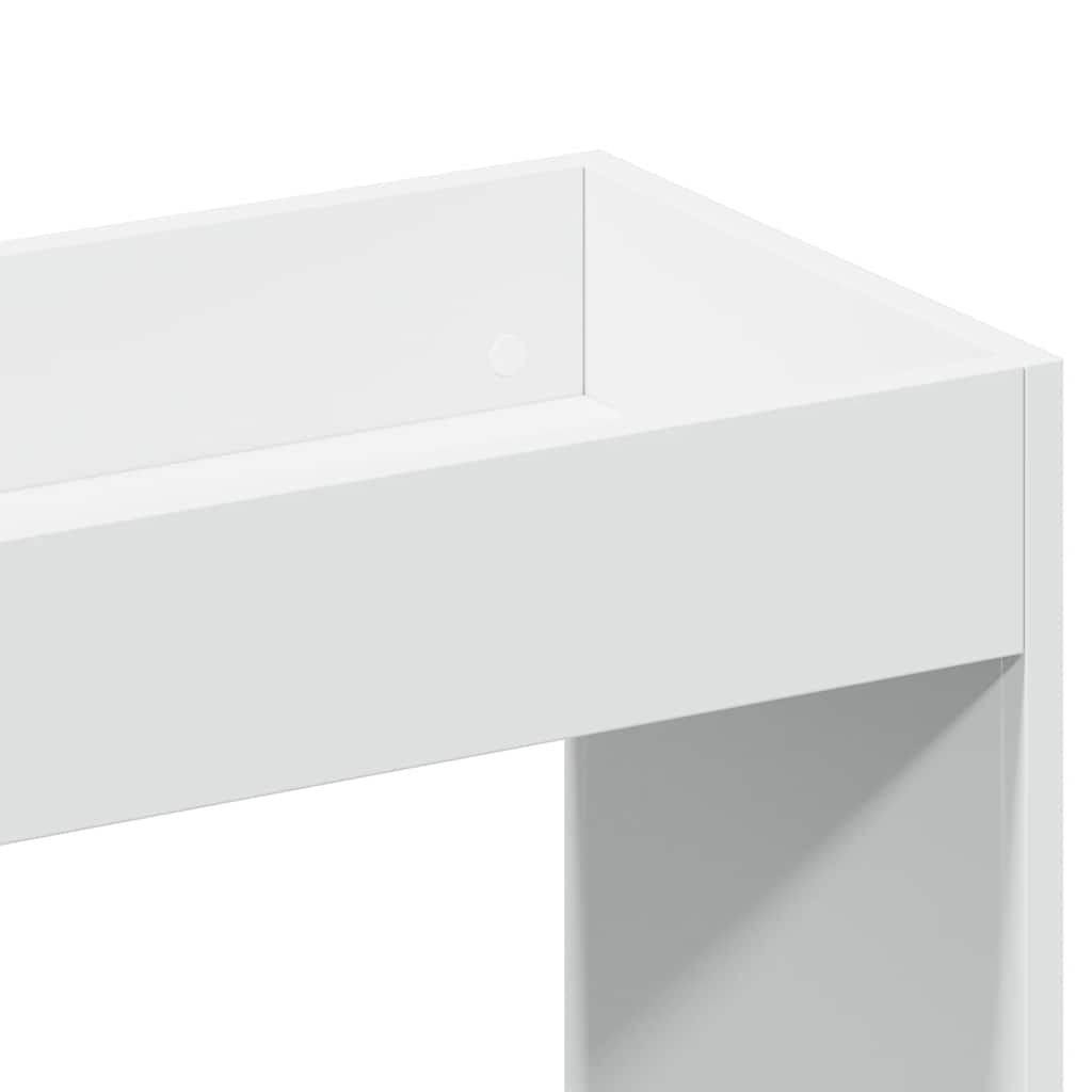 Skåp Vit 92x33x100 cm