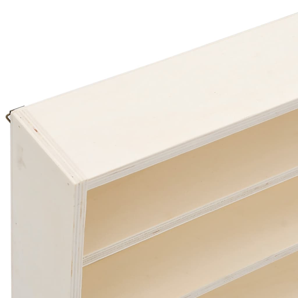 Vägghylla Trä Samlarmonter i Trä med 6 hyllplan 80x8,5x55 cm