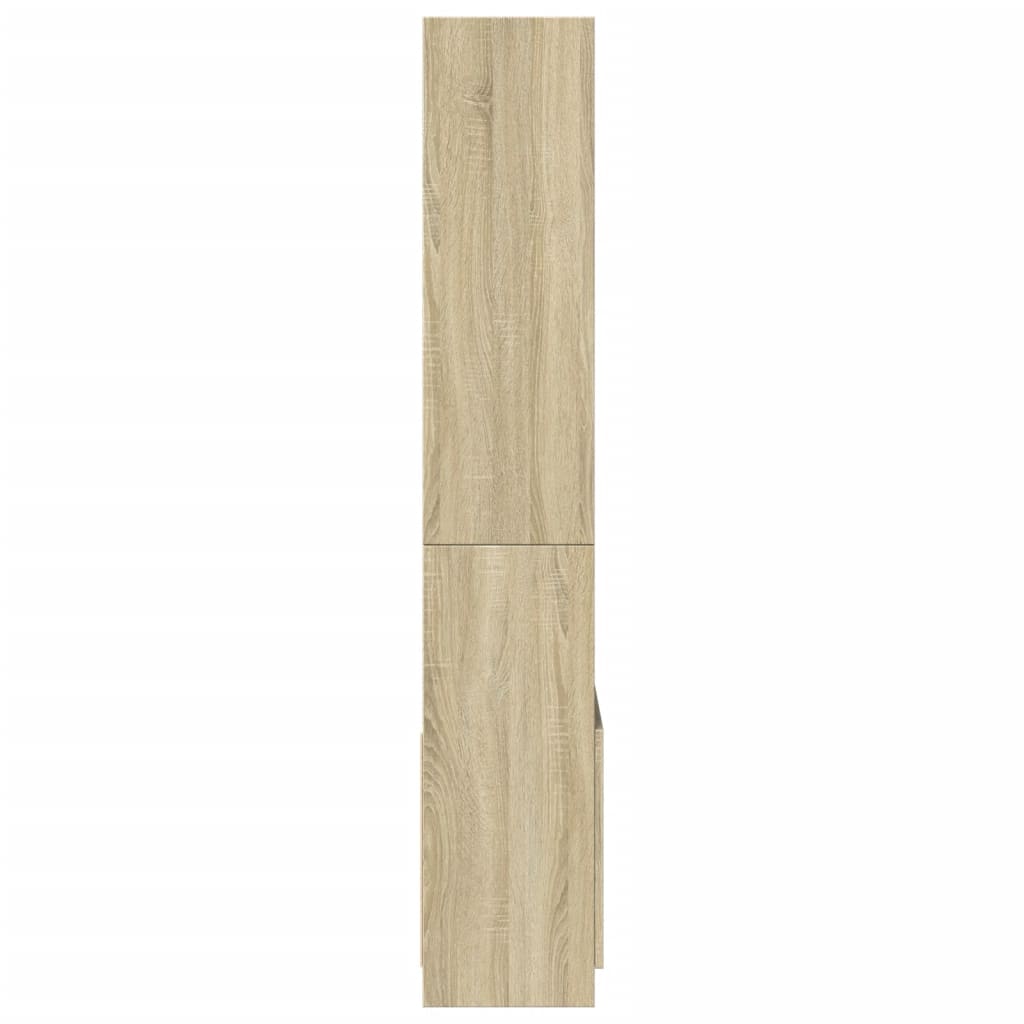 Skåp Sonoma Ek 63x33x180 cm