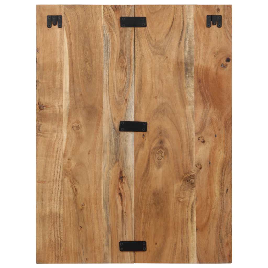 Sängbord Nattduksbord Trä 60x32x80 cm massivt akaciaträ