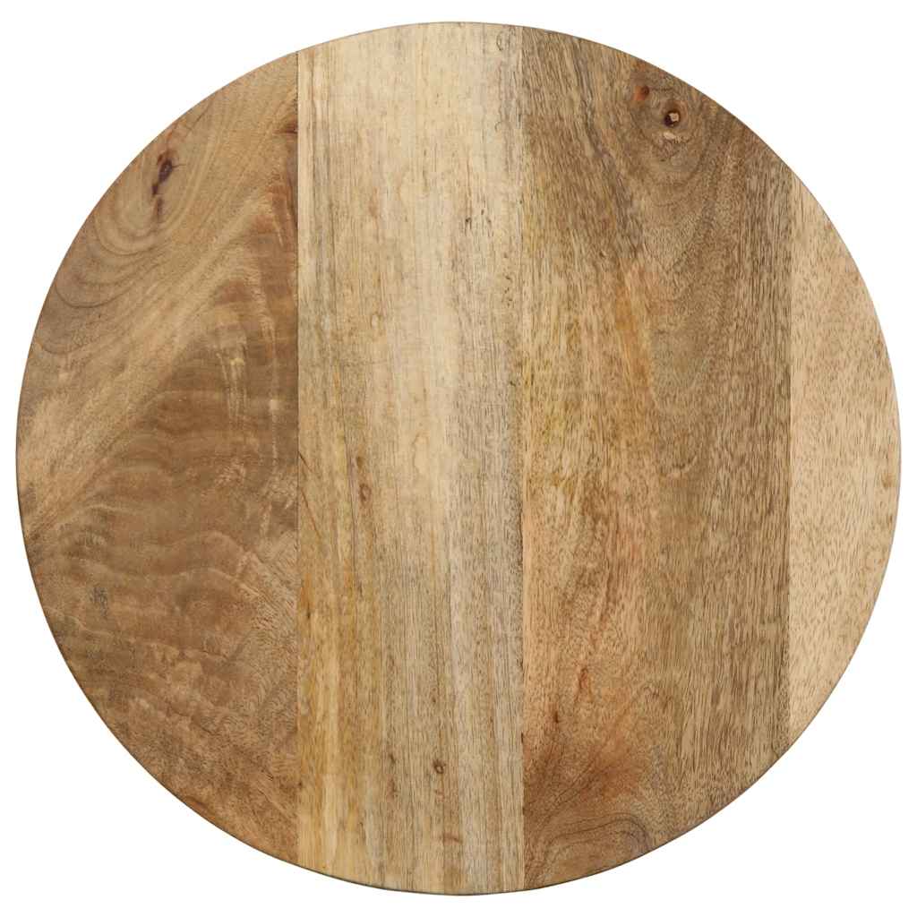 Sidobord Trä Ø40x40 cm massivt mangoträ