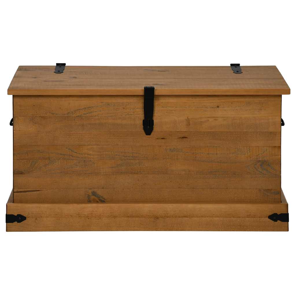 Förvaringskista HALDEN 91x48x47 cm massiv Trä furu