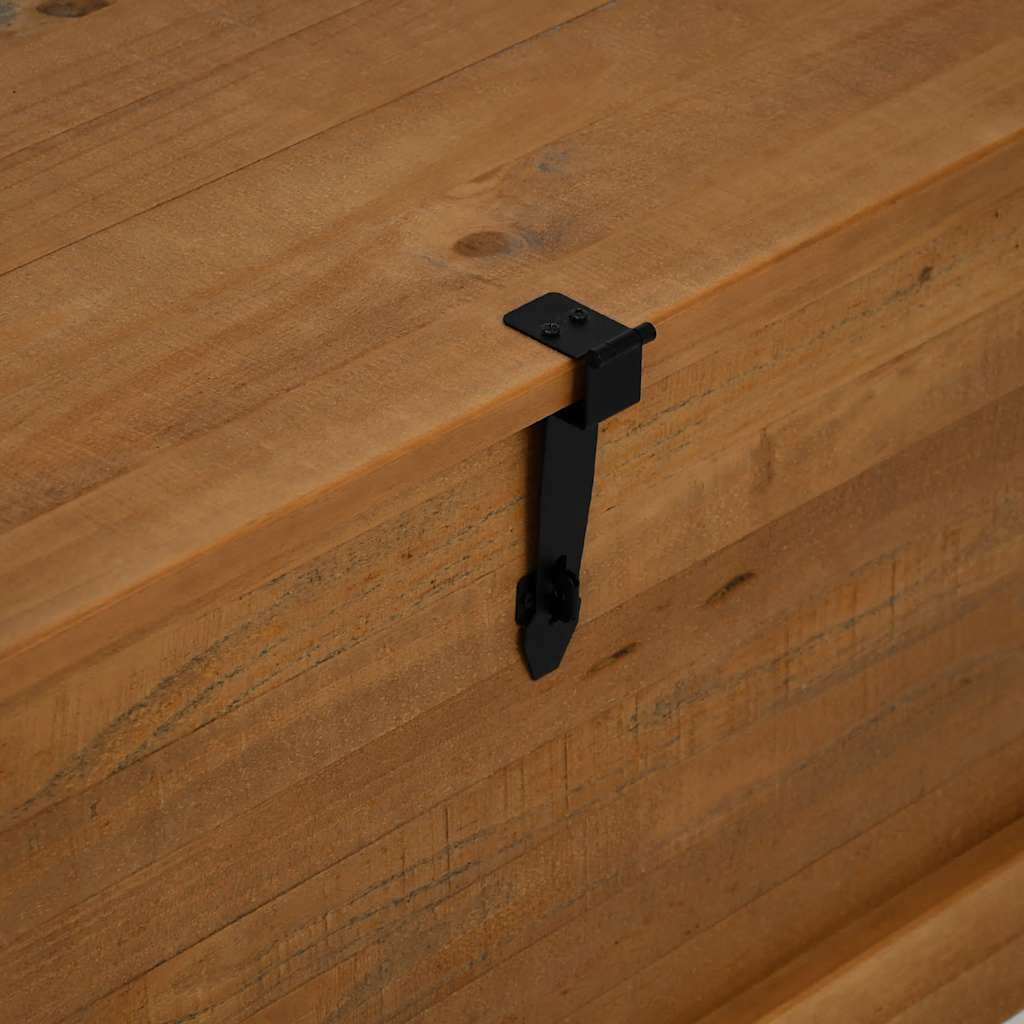 Förvaringskista HALDEN 91x48x47 cm massiv Trä furu