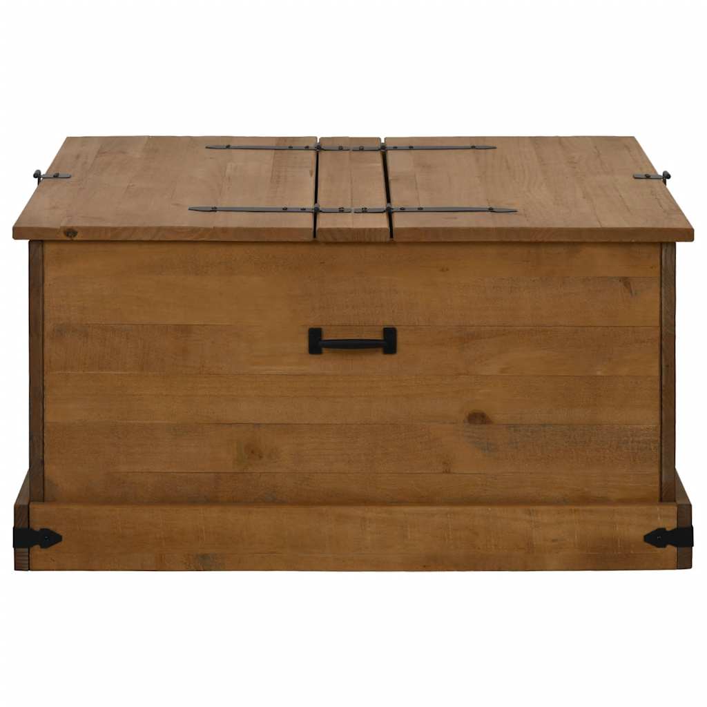 Förvaringskista HALDEN 91x91x47 cm massiv Trä furu