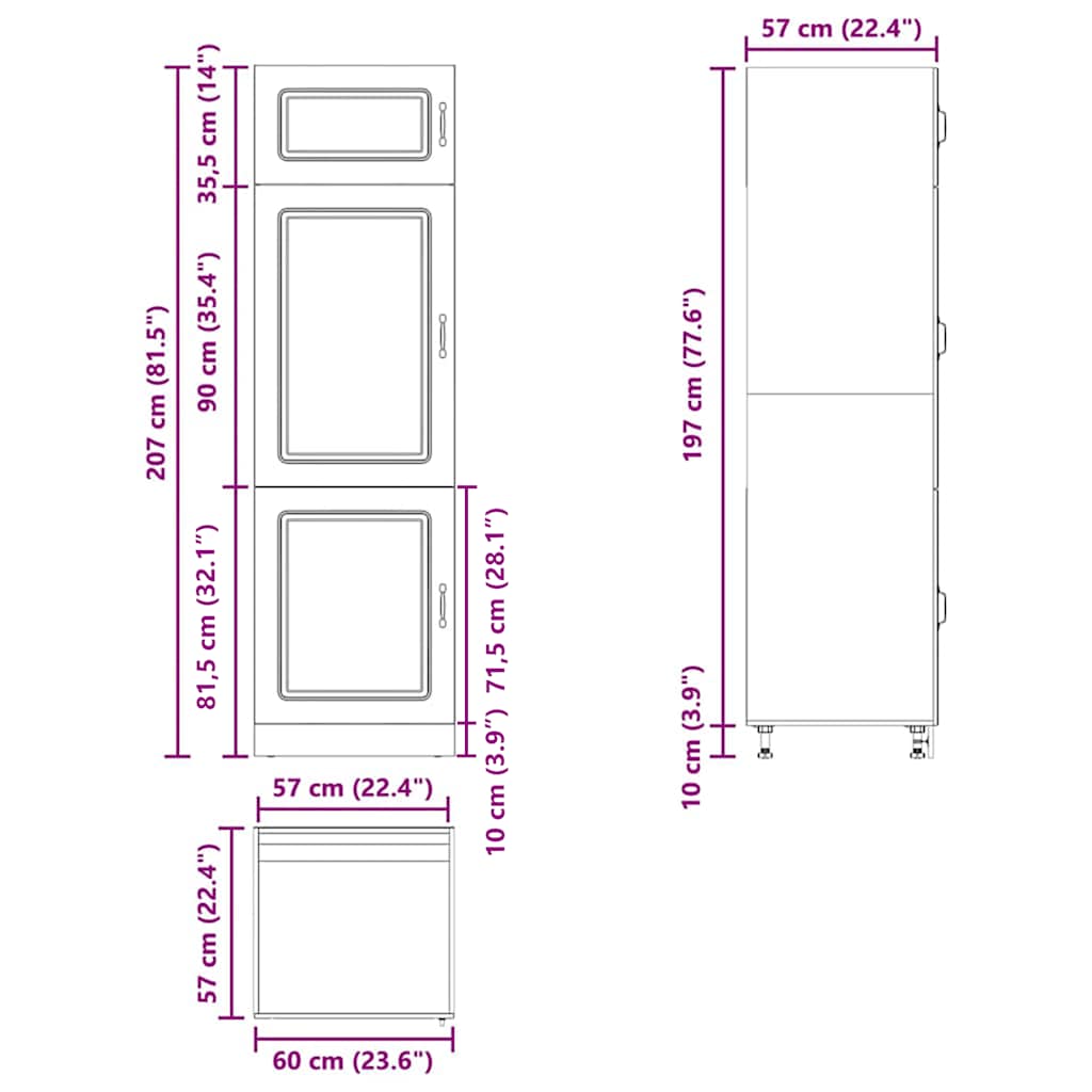 Köksinredning Köksskåp Kalmar Högglans Vit