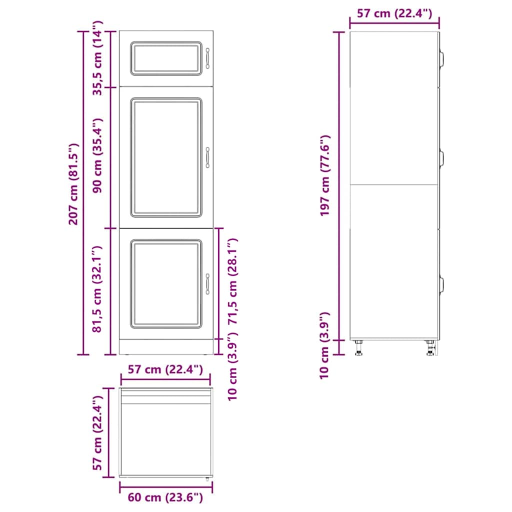 Köksinredning Köksskåp Kalmar Sonoma Ek