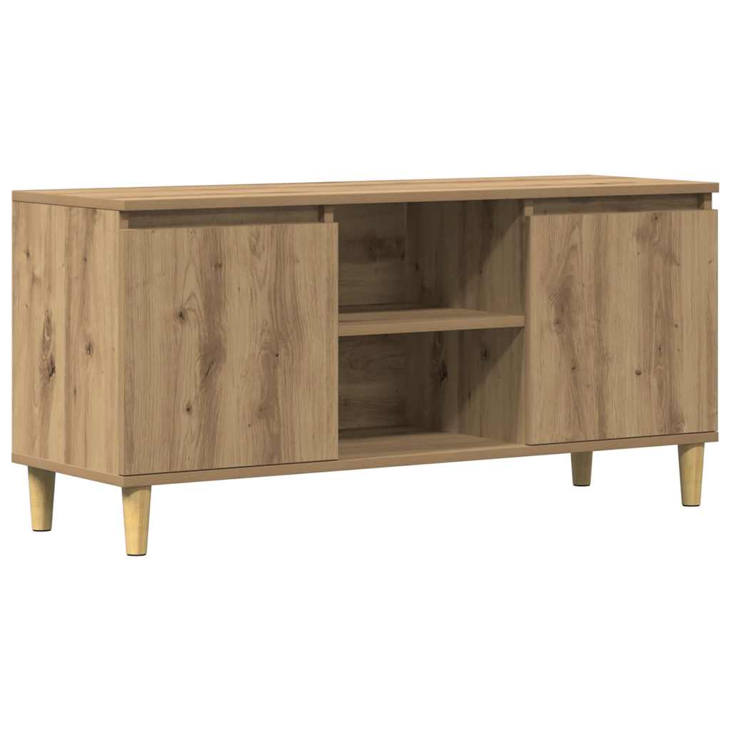 Tv-bänk Artisan Ek 102x35x50 cm