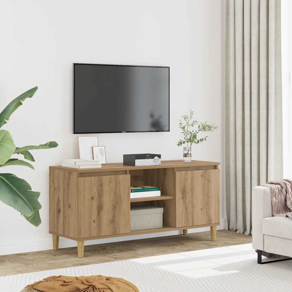 Tv-bänk Artisan Ek 102x35x50 cm