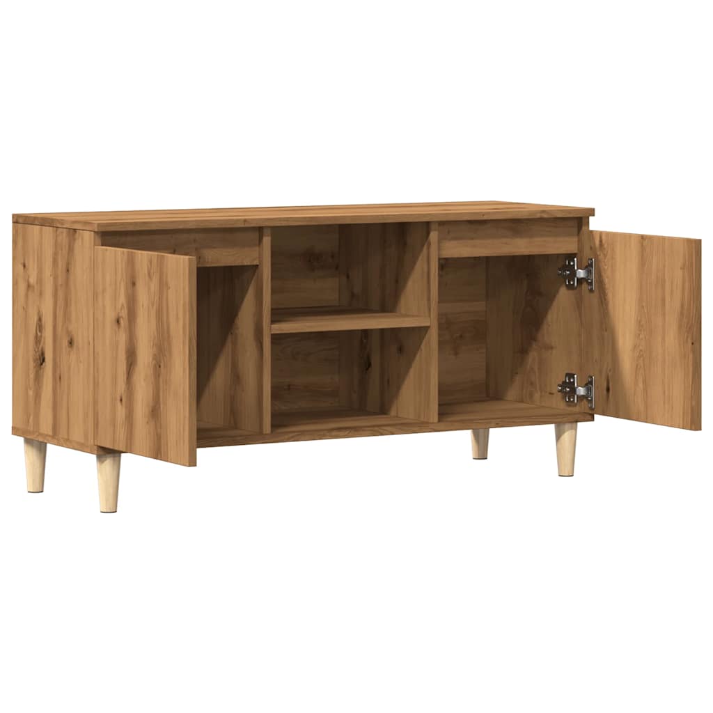 Tv-bänk Artisan Ek 102x35x50 cm