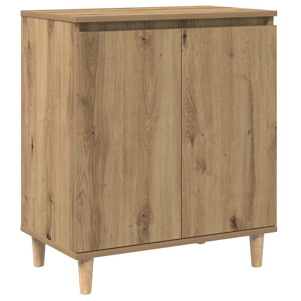Byrå ek 60x35x70 cm konstruerat trä
