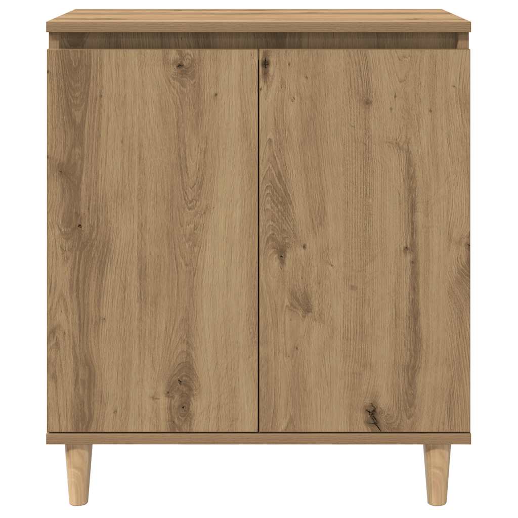 Byrå ek 60x35x70 cm konstruerat trä