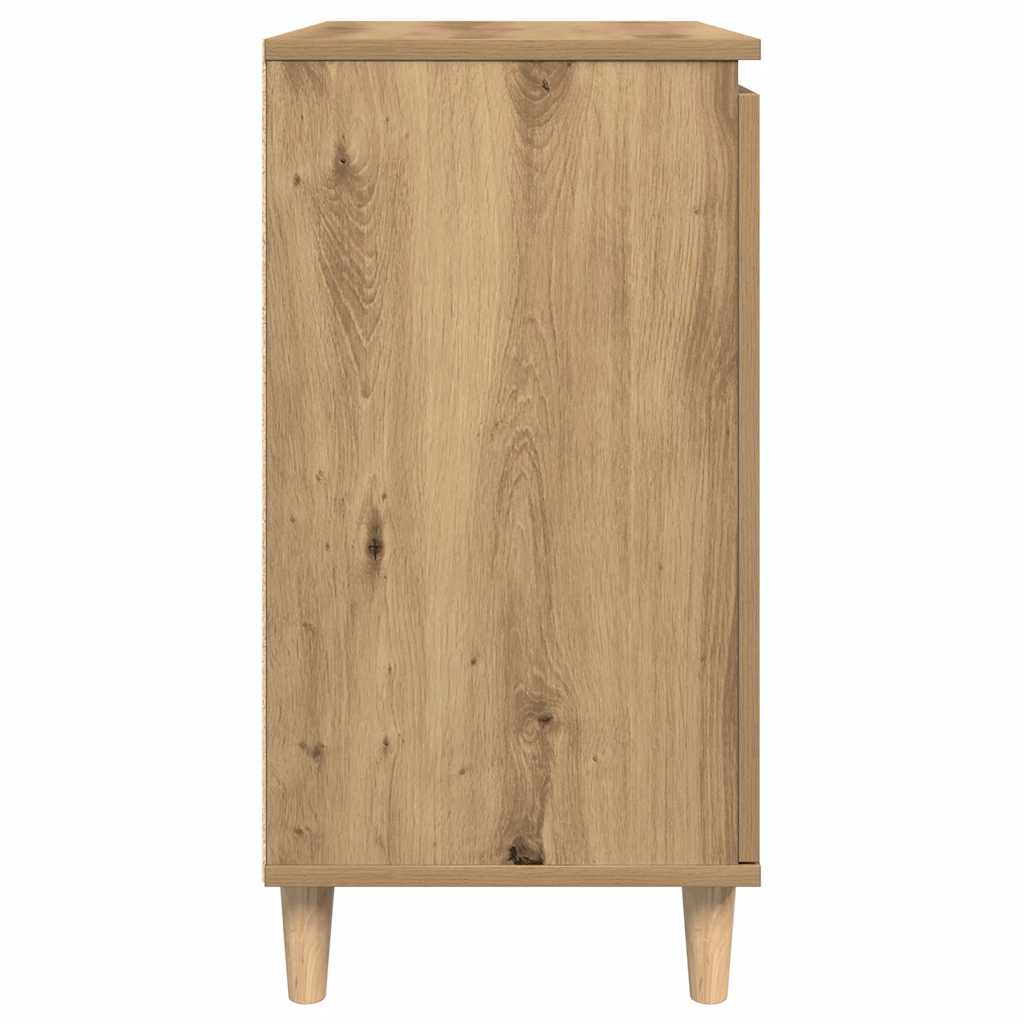 Byrå ek 60x35x70 cm konstruerat trä