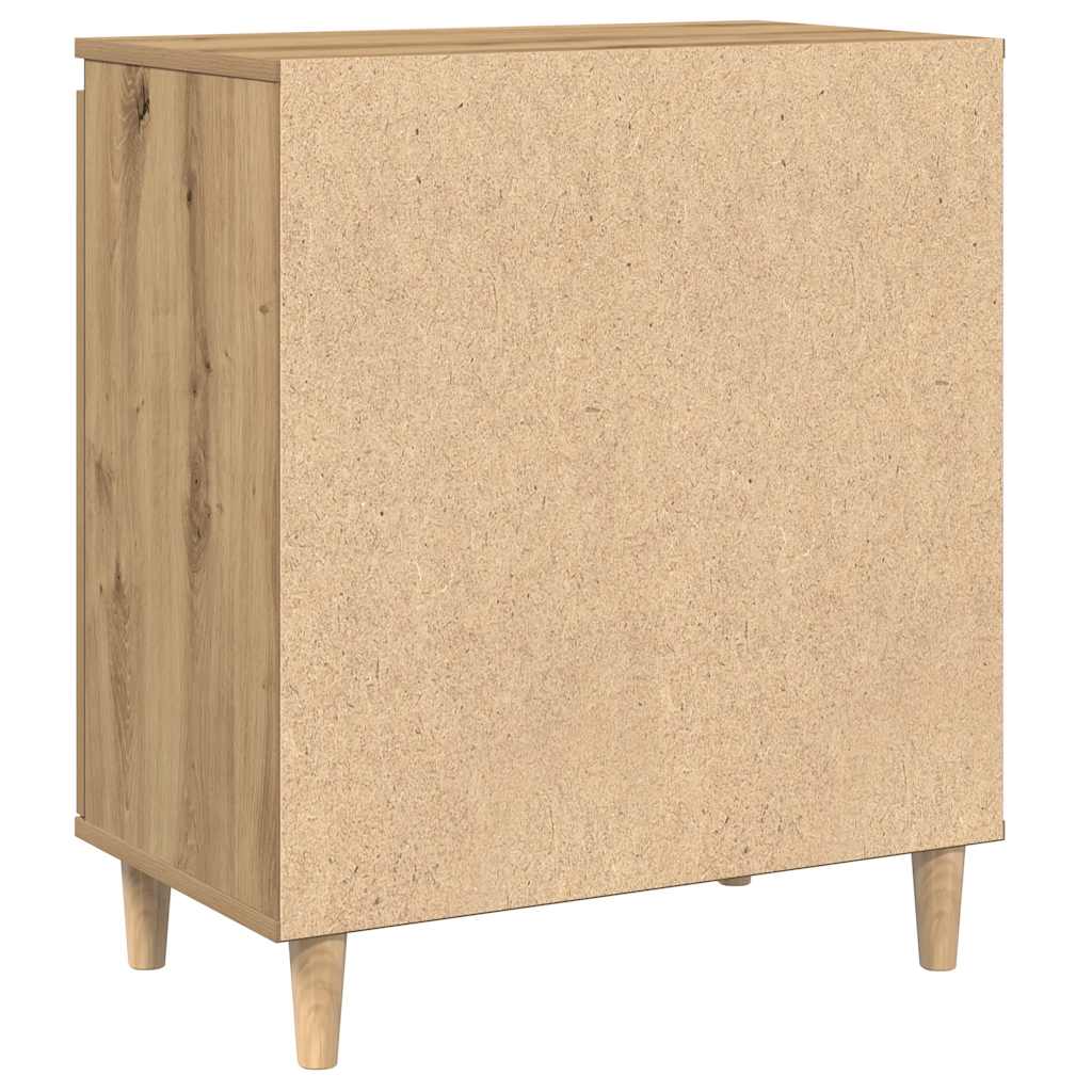 Byrå ek 60x35x70 cm konstruerat trä