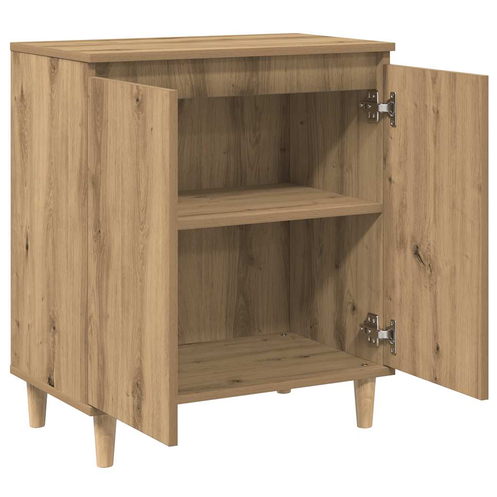 Byrå ek 60x35x70 cm konstruerat trä