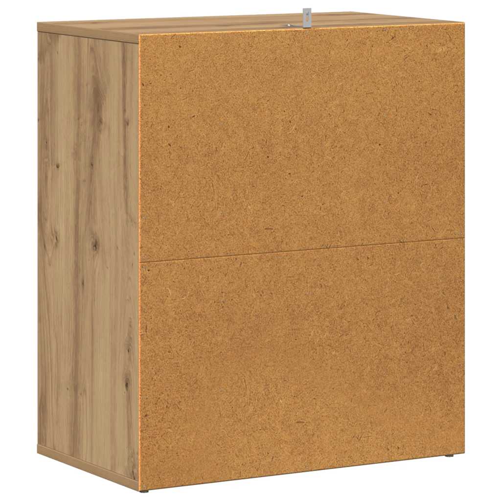 Skoskåp artisan ek 60x35x70 cm konstruerat trä