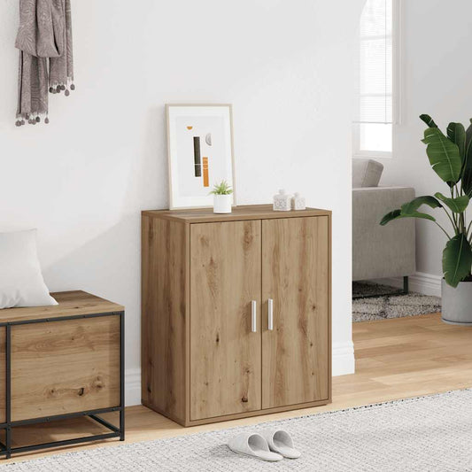 Skoskåp artisan ek 60x35x70 cm konstruerat trä