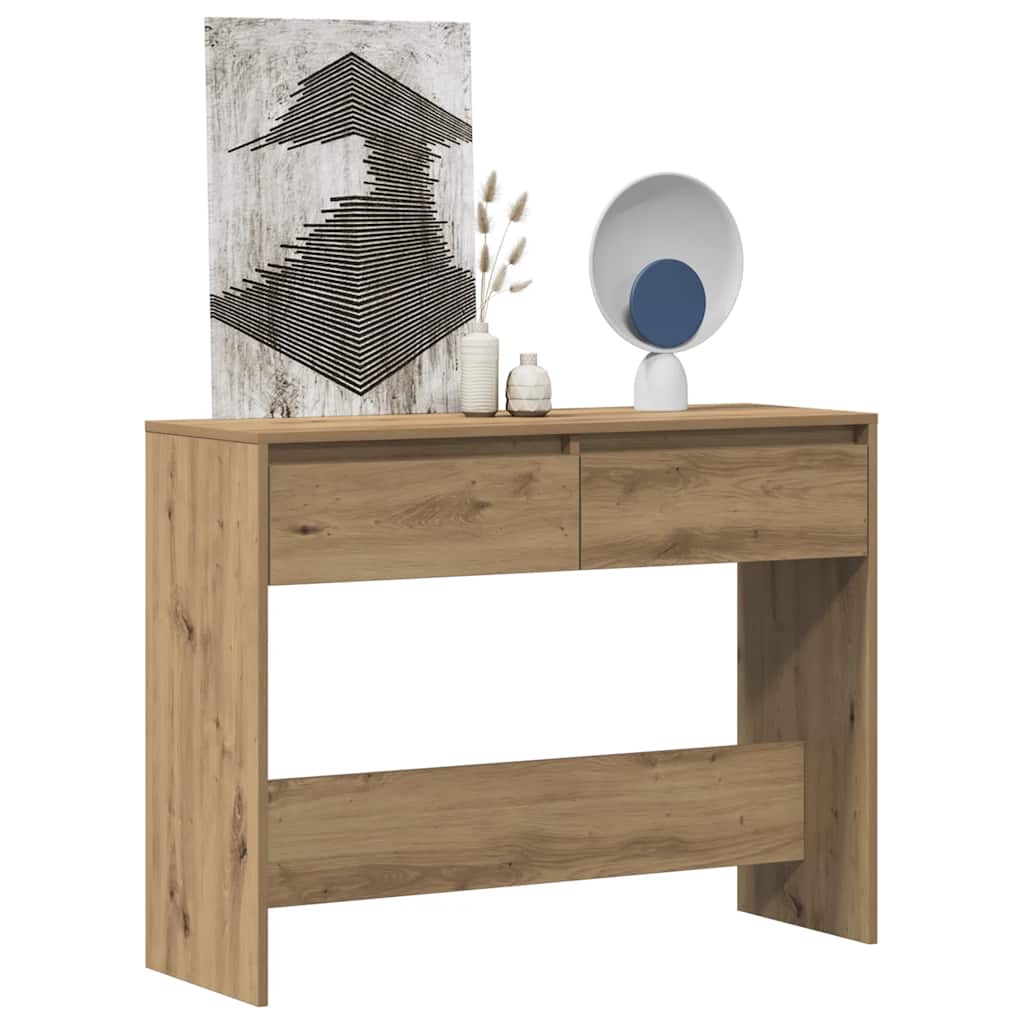 Avlastningsbord Konsollbord Artisan Ek 100x35x76,5 cm
