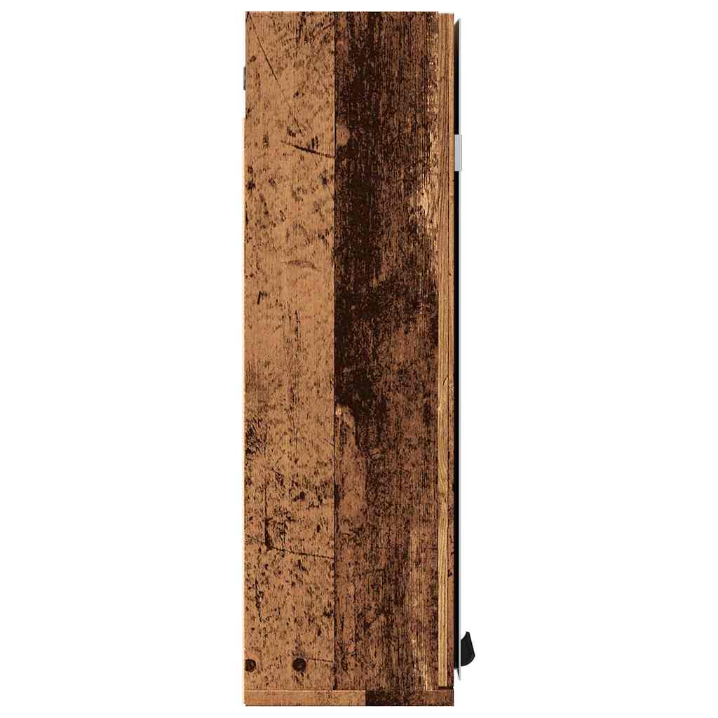 Badrumsspegel Spegelskåp Åldrat Trä 64x20x66,5 cm