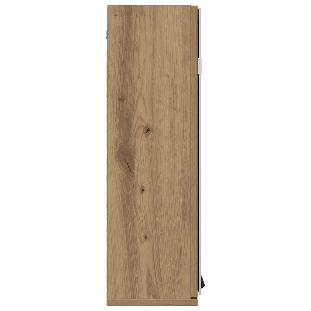 Badrumsspegel Spegelskåp Ek 64x20x66,5 cm