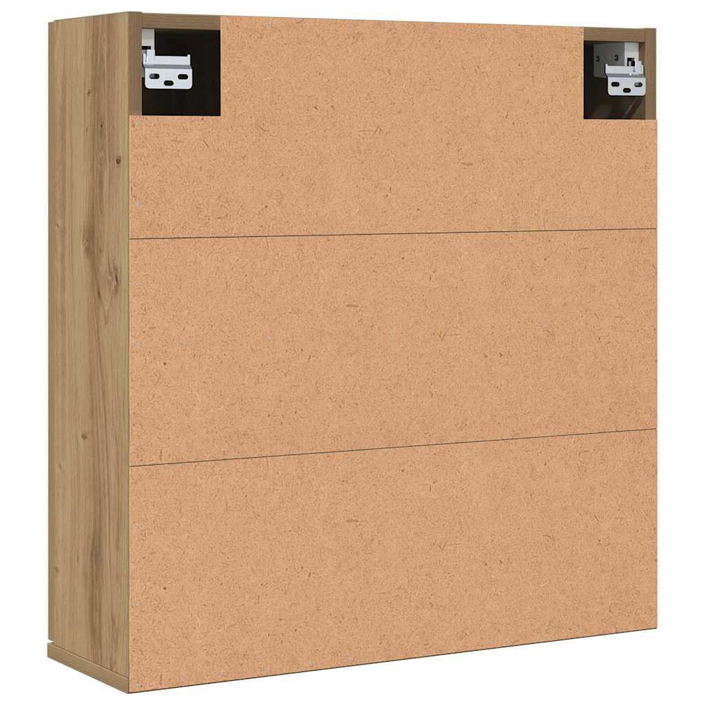 Badrumsspegel Spegelskåp Ek 64x20x66,5 cm