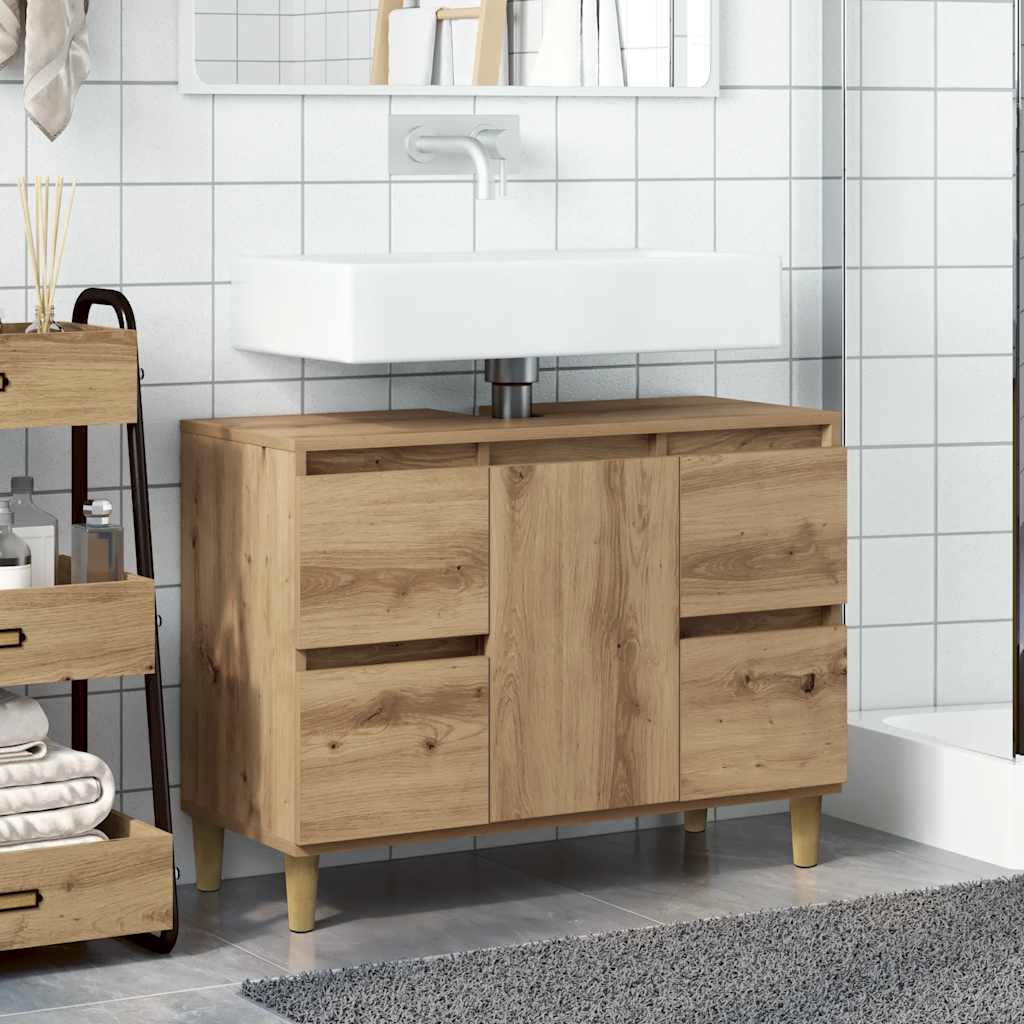 Badrumsunderskåp Artisan Ek 80x33x60 cm