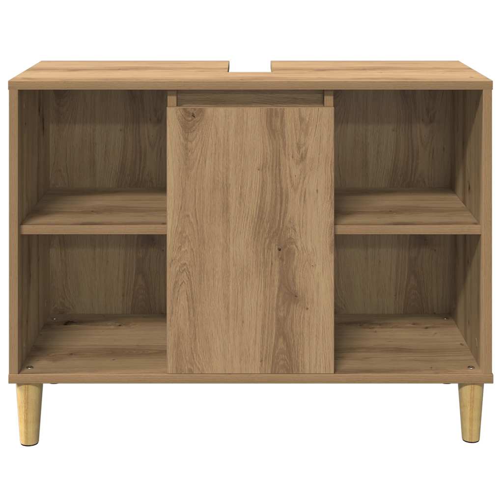 Badrumsskåp Ek 80x33x60 cm