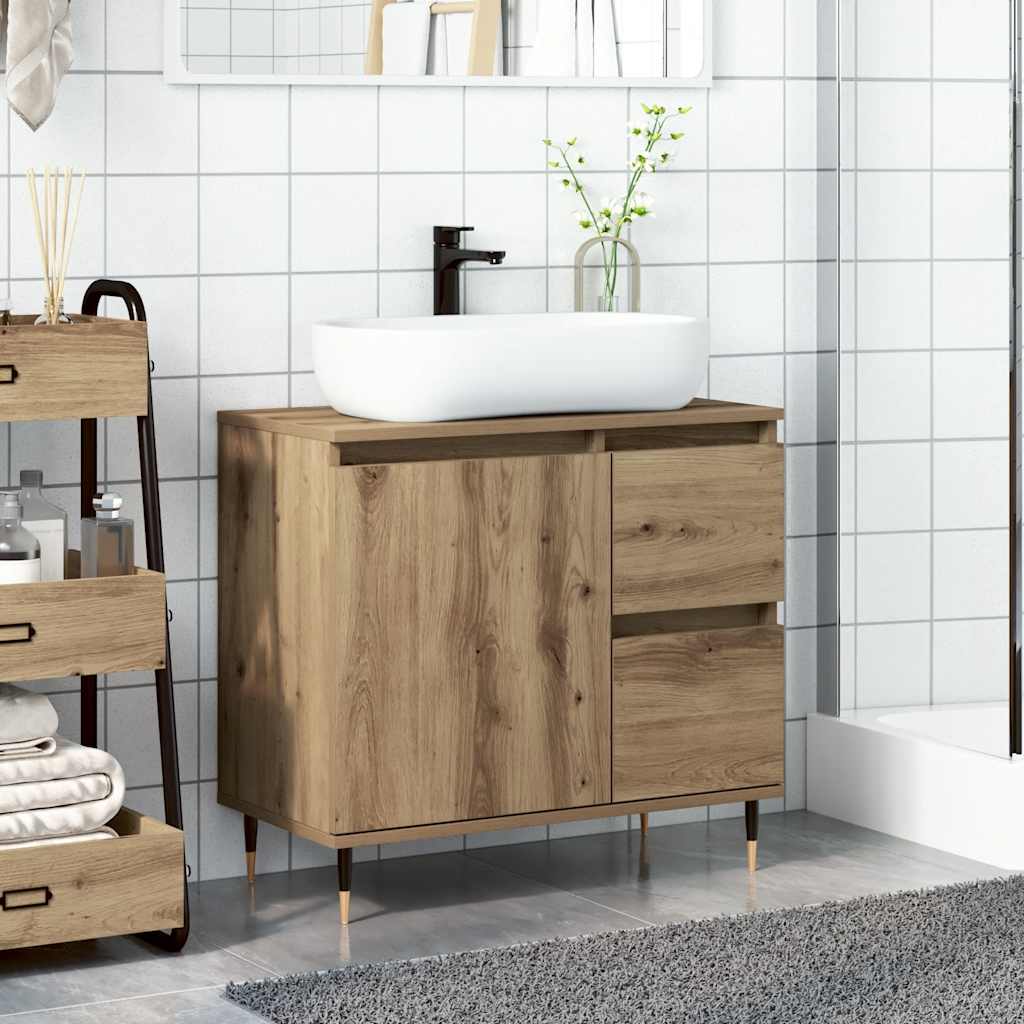 Badrumsunderskåp Artisan Ek 65x33x60 cm