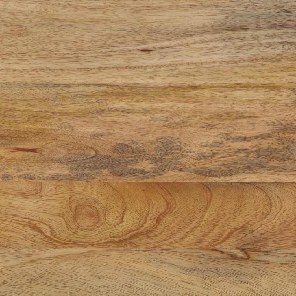 Sängbord 2 st brun 40x33x46 cm mango i massivt trä