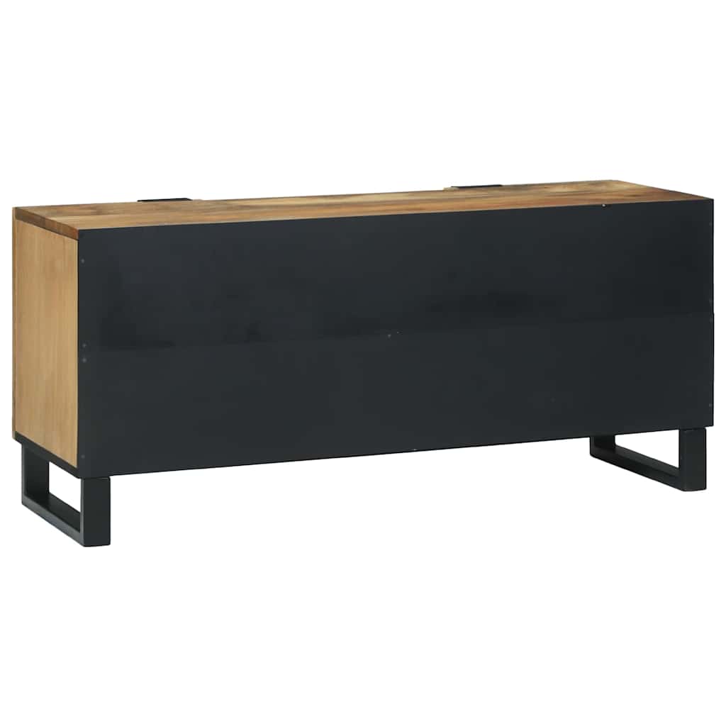 TV-skåp Brun 105 x 33 x 46 cm massivt mangoträ
