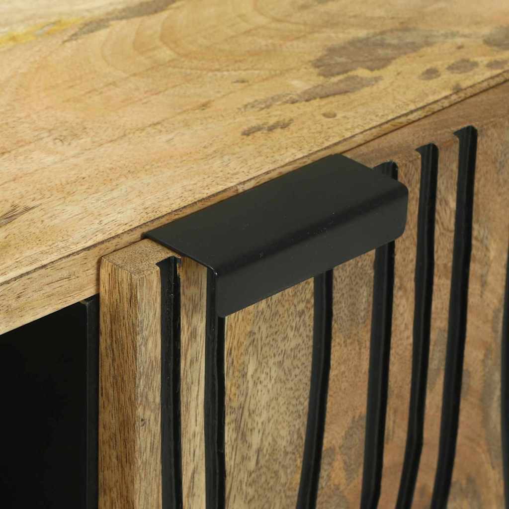 Byrå Brun 80 x 33 x 46 cm massivt mangoträ
