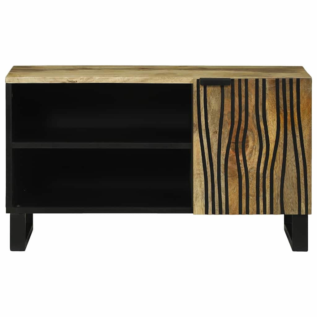 Byrå Brun 80 x 33 x 46 cm massivt mangoträ
