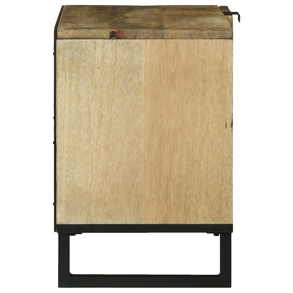 Byrå Brun 80 x 33 x 46 cm massivt mangoträ