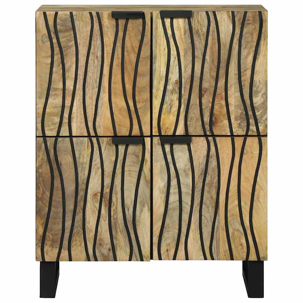 Skåp Brun 60 x 33 x 75 cm massivt mangoträ