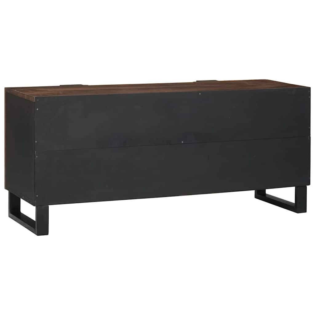 TV-skåp Brun 105 x 33 x 46 cm massivt mangoträ
