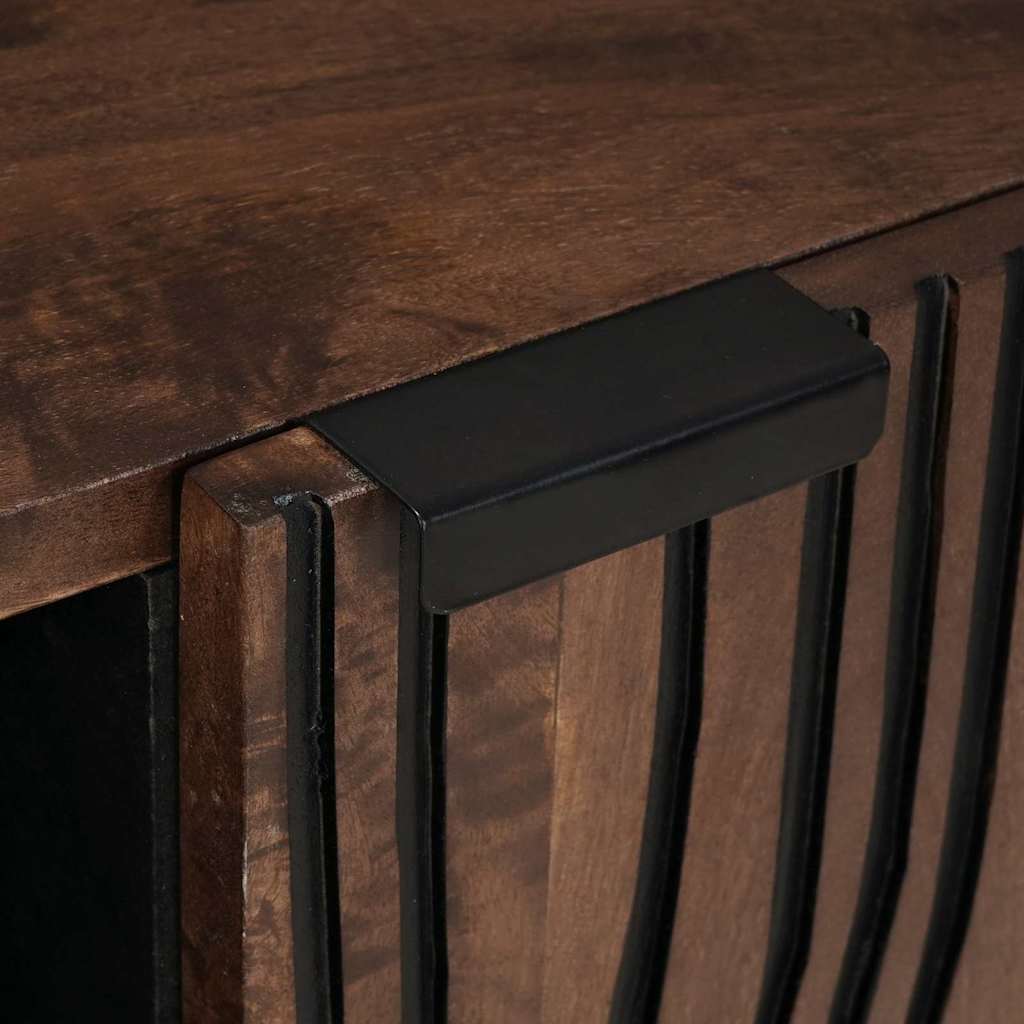Byrå Brun 80 x 33 x 46 cm massivt mangoträ