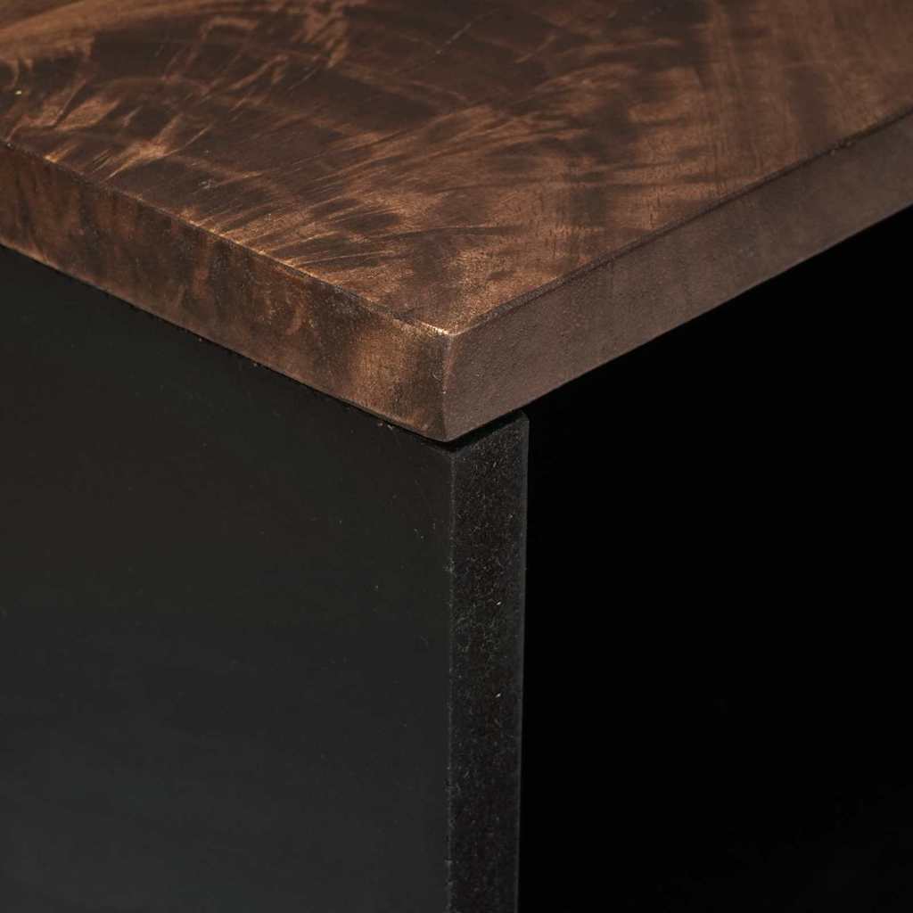 Byrå Brun 80 x 33 x 46 cm massivt mangoträ