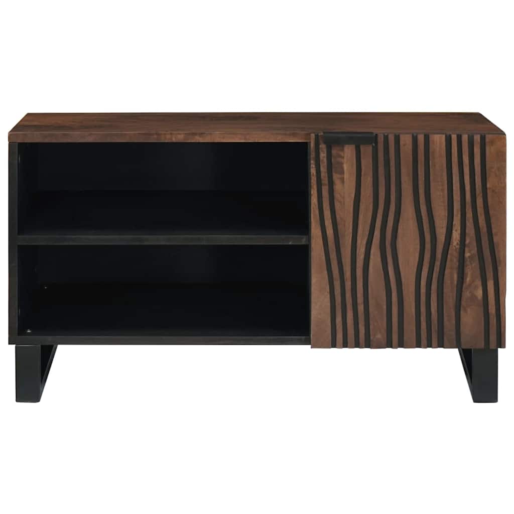 Byrå Brun 80 x 33 x 46 cm massivt mangoträ
