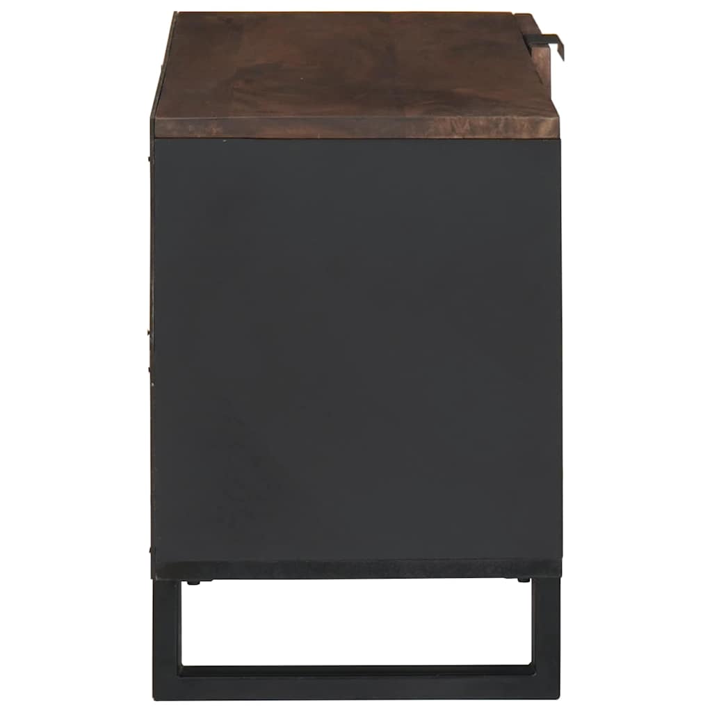 Byrå Brun 80 x 33 x 46 cm massivt mangoträ