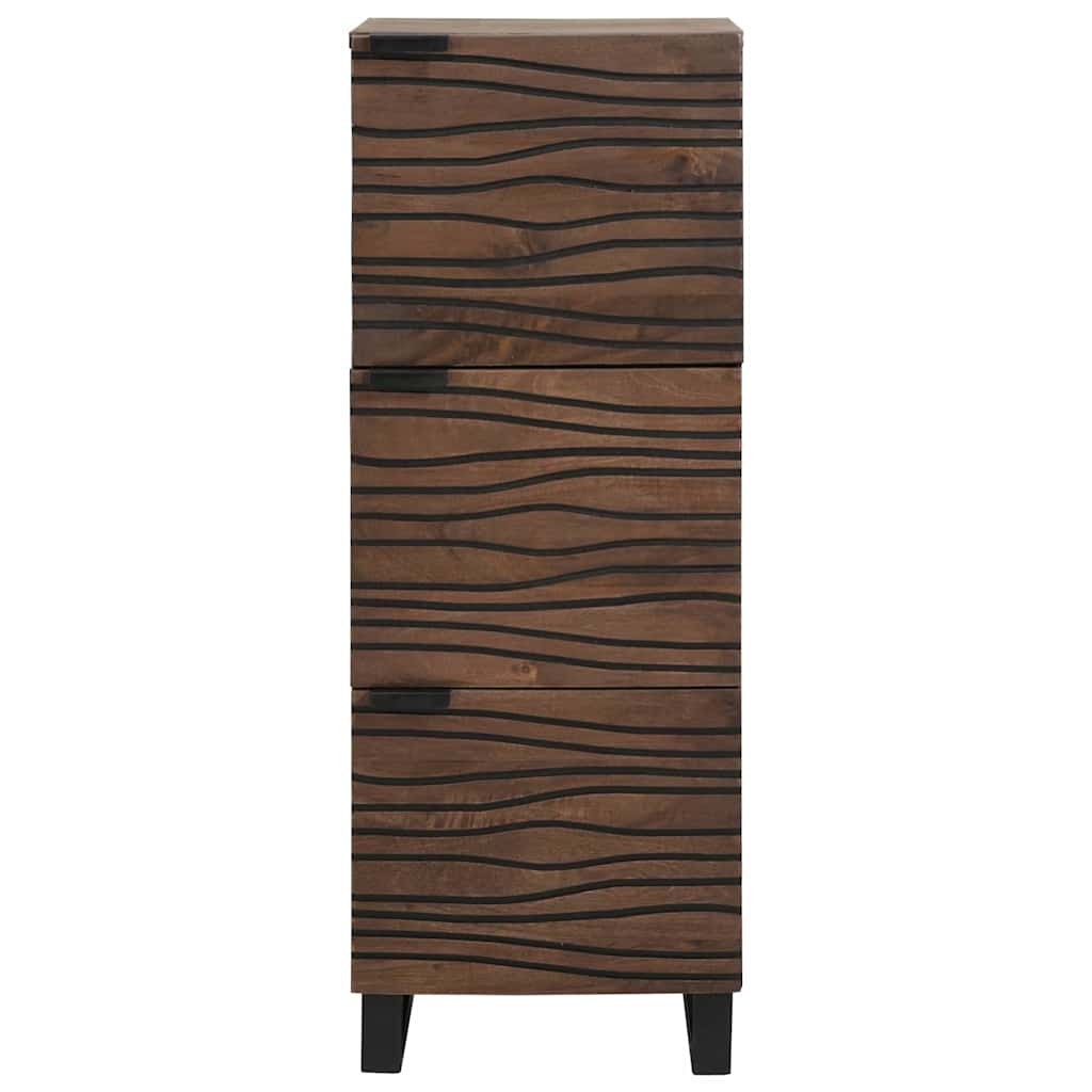 Skåp Brun 40 x 33 x 110 cm massivt mangoträ