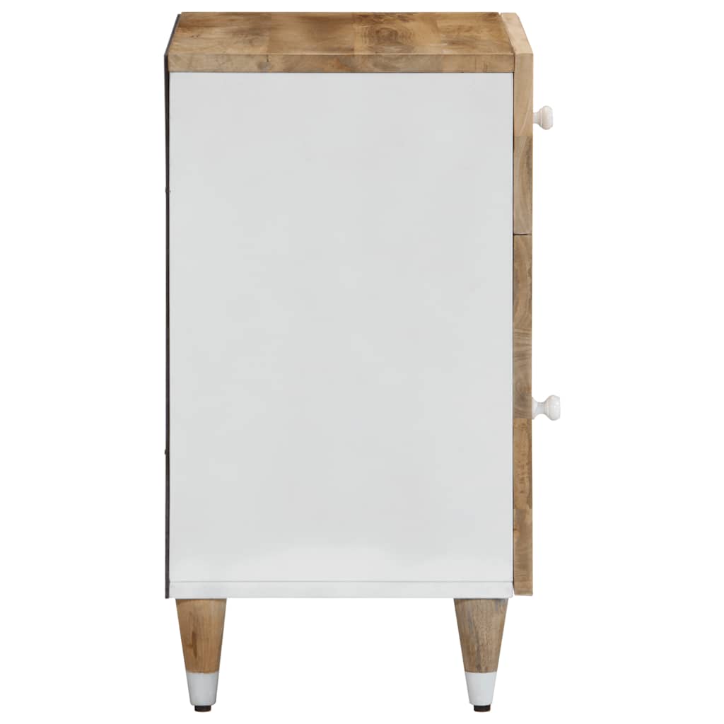 Sängbord 50x33x60 cm massivt mangoträ