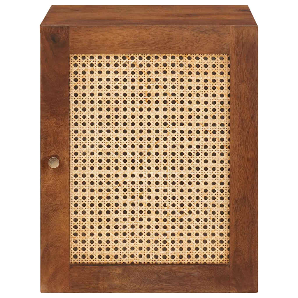 Badrumsunderskåp med hylla Väggmonterad Brun 38 x 33.5 x 48 cm
