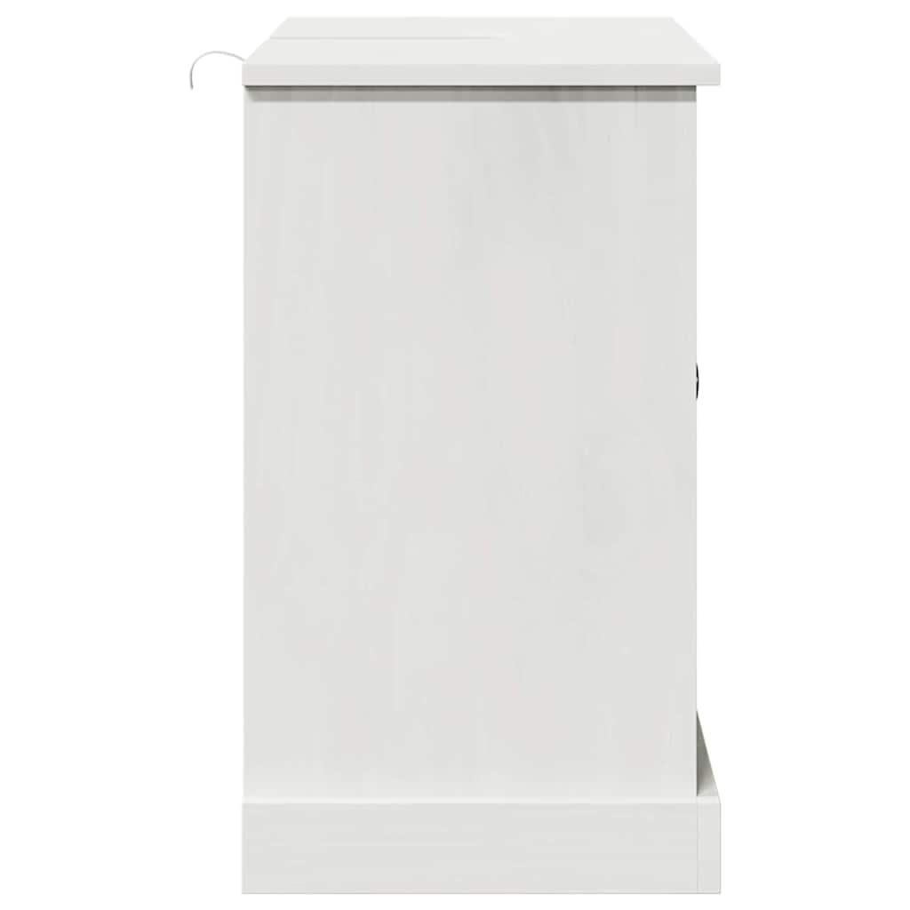 Badrumsunderskåp VIGO antikvit 67.5 x 34 x 59 cm Massiv furu