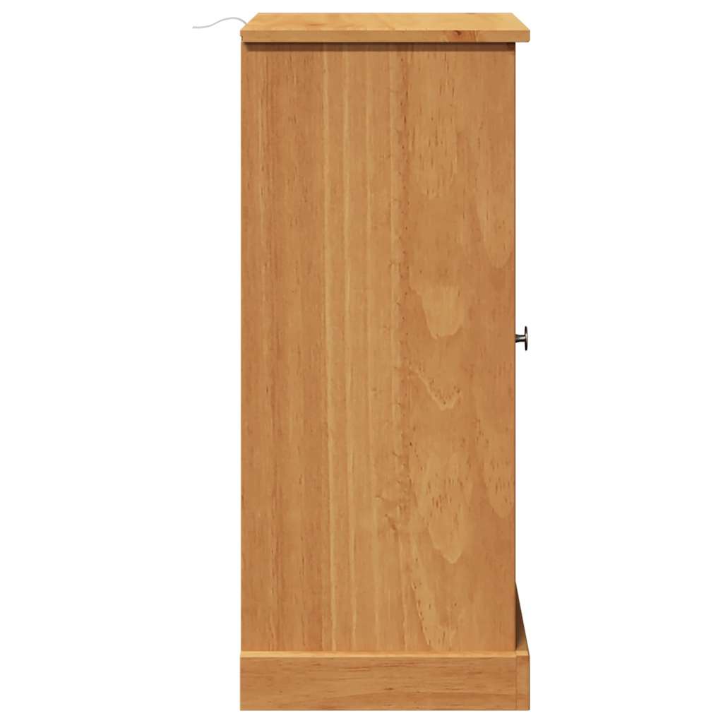 Badrumsunderskåp VIGO honungsbrun 37 x 34 x 80 cm Massiv furu